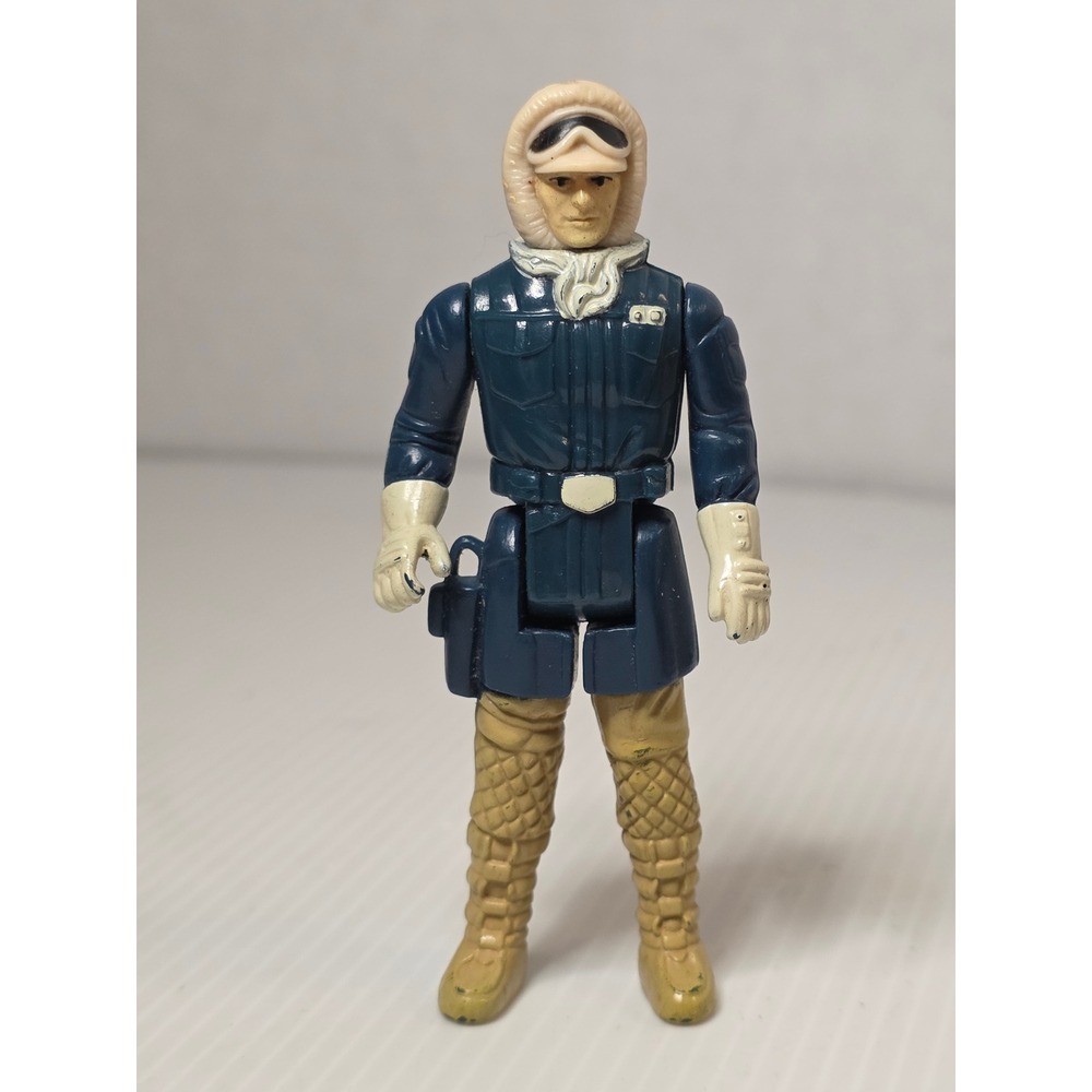 Kenner Action Figure 3.75in Blue Fair Han Solo Hoth Battle Gear 1980